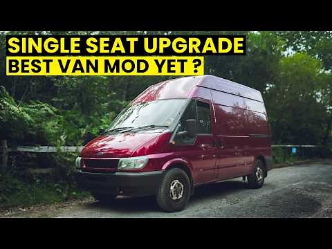 Ford Transit Single Seat Conversion | Remove & Replace Double Seat DIY