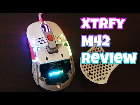 【Xtrfy M42 RGB レビュー】超軽量59g、交換用シェルもついてる！