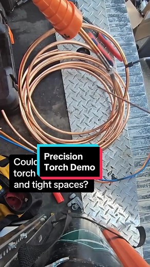 Brazing with Ambro Controls Precision Torch