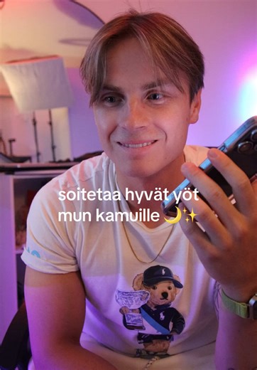 Kauniita unia ja hyvää yötä ystäville 🌙✨