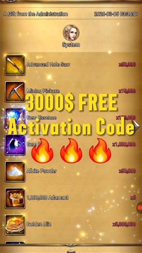 Clash Of Kings.3000$ FREE Activation Code 🔥 Game link in comment