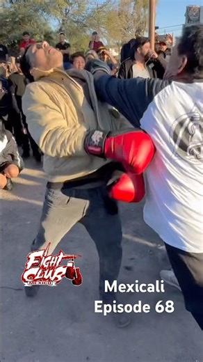 Senior citizens boxing match #fightclubmexico