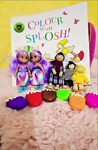 colors with splosh || kids read along books