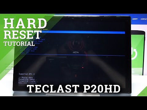 How to Bypass Screen Lock in TECLAST P20HD – Hard Reset using Recovery Mode