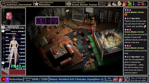 Speedrun - Final Fantasy VII Any% (No Slots) PSX // Now Streaming Full Time //