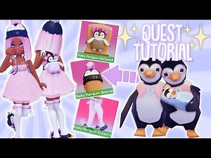 HOW TO COMPLETE THE LOST BABY PENGUIN QUEST 🐧 (FREE ACCESSORIES!) | Roblox Royalty Kingdom 2