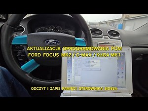 Aktualizacja #PCM #Ford Focus MK2 Kuga MK1 #ELMConfig odczytać i zapis ECU Flash
