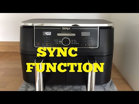 Sync Function on Ninja Air Fryer