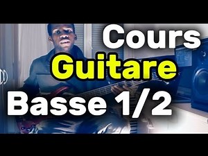 Cours de Guitare Basse débutant : comment accompagner un groupe la méthode facile 1/2
