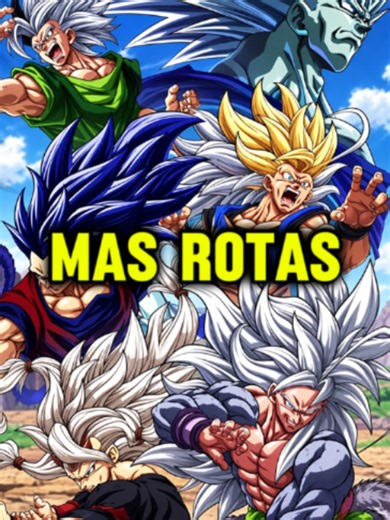 Las transformaciones mas poderosas de dragon ball af #dbaf #dragonball #dragonballsuper #ssj #omega