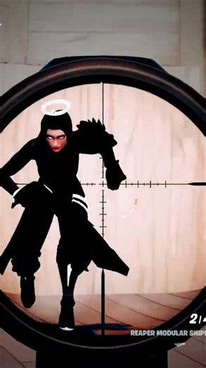 reaper sniper da goat #fortnite #gaming #sniping