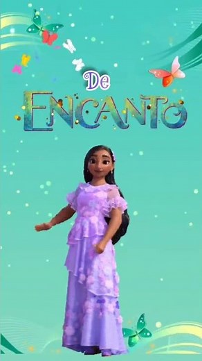 TARJETA DIGITAL de ENCANTO Editable, Para CUMPLEAÑOS.