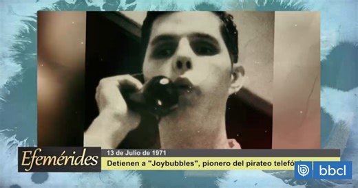 Efemérides: 13 de julio de 1971 detienen a "Joybubbles", pionero del pirateo telefónico