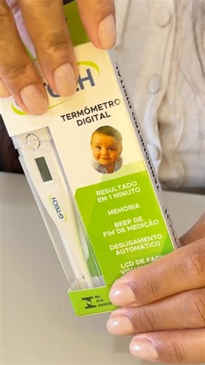 Como usar o termômetro digital
