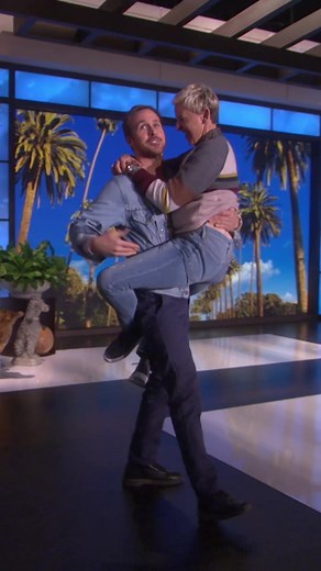 Jump into Ryan Gosling's Arms on The Ellen Show