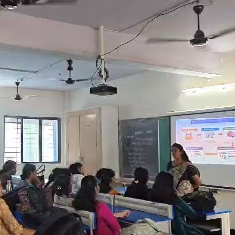 Anna Adarsh College for Women on Instagram: "As a part of MIC-Driven activity, AI for Atmanirbhar Bharat, Department of Computer Applications-Shift II along with IIC of Anna Adarsh College for Women is conducting a seminar series for 5 days from 03/02/2026 to 07/02/2026. Day 3 (05/02/26) session was taken by Ms.Aarthi G MCA.,on the topic "How AI Works: Basics with Example" for the final year students of BCA-shift II. The students found it to be very much useful, informative and interesting. #aic