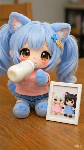 💕💕🍼 Bluebell can't wait to meet her new sisters! 💕💕🍼#Best #Nekos #catgirl #kawaii #cutecore #love