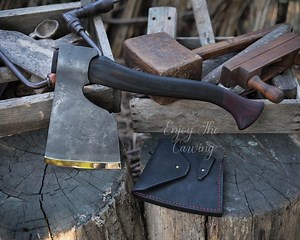 Hand Forged Large Carpenter Axe | Carpenter's Axe | Wodworking Axe | Felling Splitting Axe | Forest Axe | Camping Axe|bushcraft Axe |hatchet - Etsy