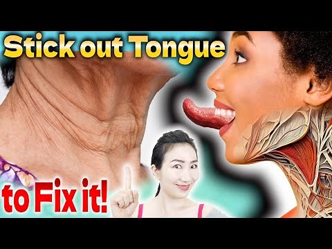 Sticking out Tongue 30 Times a Day Removes Sagging Around your Jaw and Neck and Improves Immunity