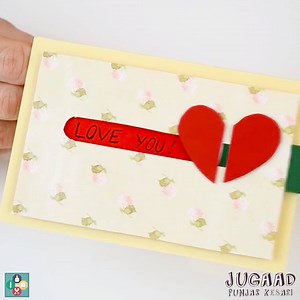 109K views · 518 shares | Sliding Heart Greeting Card Ideas Via...