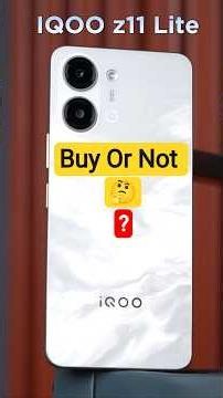 iQOO Z11 Lite 5G Just Changed Everything! 🔥