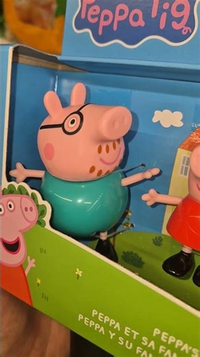 Peppa pig father pig action figure