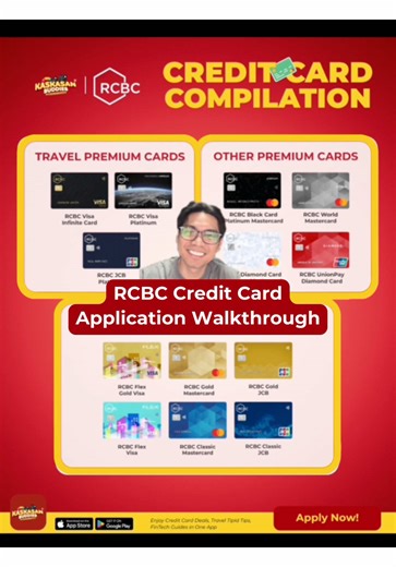 Here's a step-by-step guide on how to apply for an RCBC credit card online! 💳 No RCBC credit card yet? Apply via: 🔗 go.kkbuddies.com/m/RCBC 📱 KasKasan Buddies App #KasKasanBuddies #CreditCardPH #RCBC