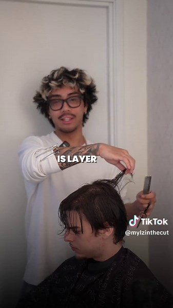 Layered Haircut for Volume and Flow with a Middle Part