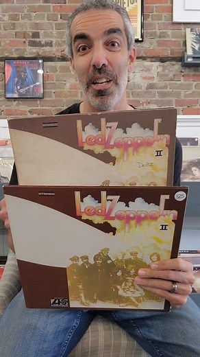 Here's how to determine whether you have a valuable original 1st pressing of Led Zeppelin II on Vinyl. #recordstore #valuablevinyl #vinylcollection | Black Circle Records