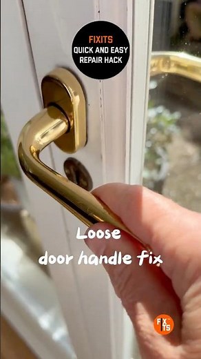 Loose Door Handle? Fix It in Minutes with This DIY Hack 🔧