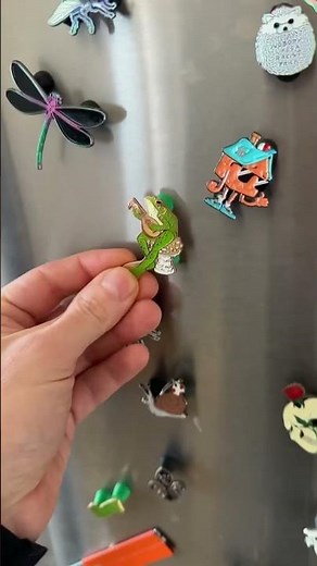 Our magnetic enamel pin backs now come in multiple colors. #enamelpins #magnets #pins