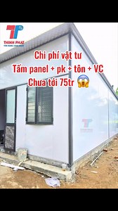 93K views · 746 reactions | Chi Phí Vật Tư Làm Nhà Lắp Ghép Tấm Panel #chiphivattu #nhalapgheppanel #nhatienchepanel | Công Ty Cách Nhiệt Thịnh Phát | Facebook