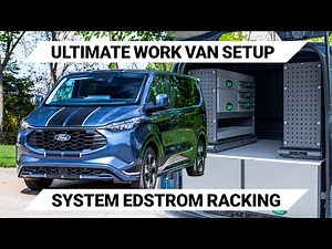 System Edström Racking Installed in Ford Transit Custom | CBS Automotive Van Fit-Out UK