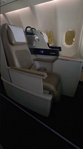 Saudia Airlines A330 Business Class seat
