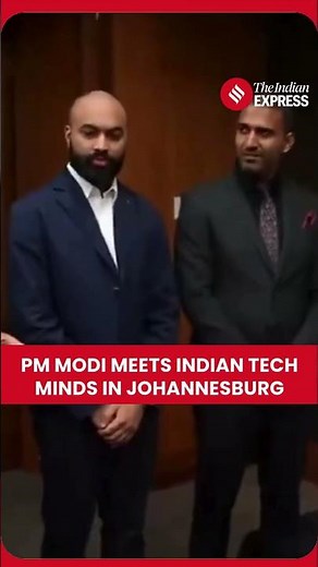 PM Modi Meets Indian-Origin Tech Entrepreneurs Ahead of G20 Summit in South Africa