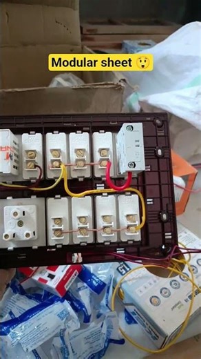 12 module sheet fitting ✅#shorts