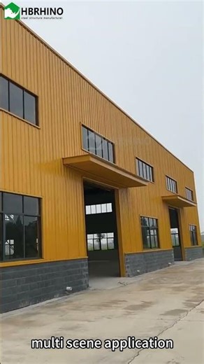 Steel structure construction demonstration video