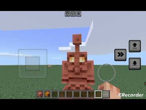 Cómo crear un Golem de Cobre en Minecraft.