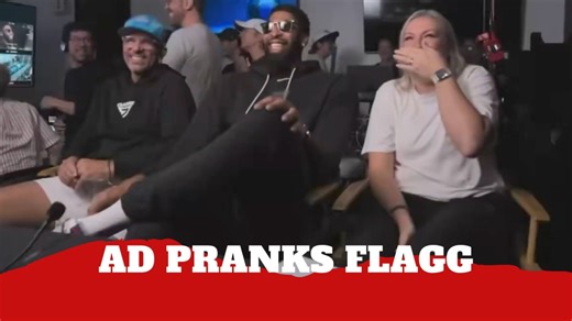 Anthony Davis pranks Cooper Flagg during rookie symposium setup
