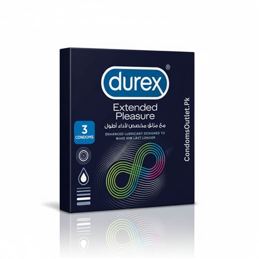 Buy Durex Extended Pleasure 3 Pack – Original Durex Timing Price