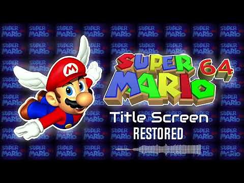 Title Screen (Restored) - Super Mario 64 OST