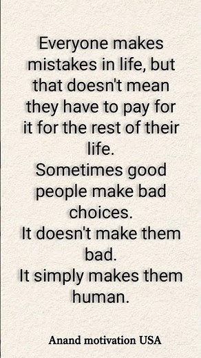 Everyone Makes Mistakes in Life ❤️ | One Mistake Doesn’t Make You a Bad Person #faith