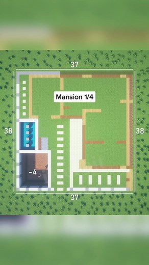 Beautiful Mansion House Build Tutorial in Minecraft