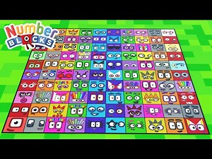 Counting Numberblocks on a Rolling Box | Learn Numbers 1 to 100 for Kids