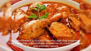 Chicken Korma - Recipe