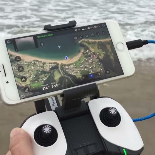 Brand new Power Dolphin Floating Fishing drone - Return home mode (after dropping a fishing line)