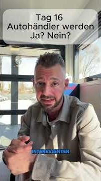 Want to become a car dealer? Yes? No? Everything you need to know for 30 days.