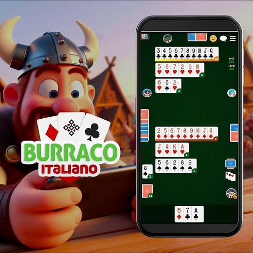 Gioca a Burraco Italiano nel Club Del Gioco