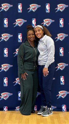 In December, I had the absolute honor of speaking with an incredible group of female student-athletes participating in Power Her Forward. Created by the amazing Rachel Tapps (@__racheltapps), Youth Coordinator for the Oklahoma City Thunder, this program is all about mentorship, confidence-building, and reminding young women that they don’t have to dim their light to succeed. Power Her Forward connects high school student-athletes with community role models who’ve walked the path before them, cre