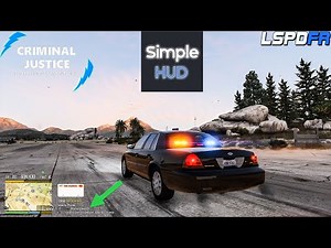 Installing The New Simple Hud! | #lspdfr | #criminaljusticeyoutube